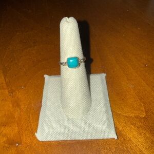 sterling silver stamp 925/, turquoise ring SOLD